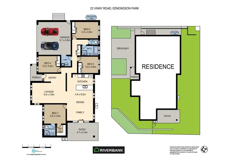 Floorplan of Homely house listing, 22 Vinny Road, Edmondson Park NSW 2174