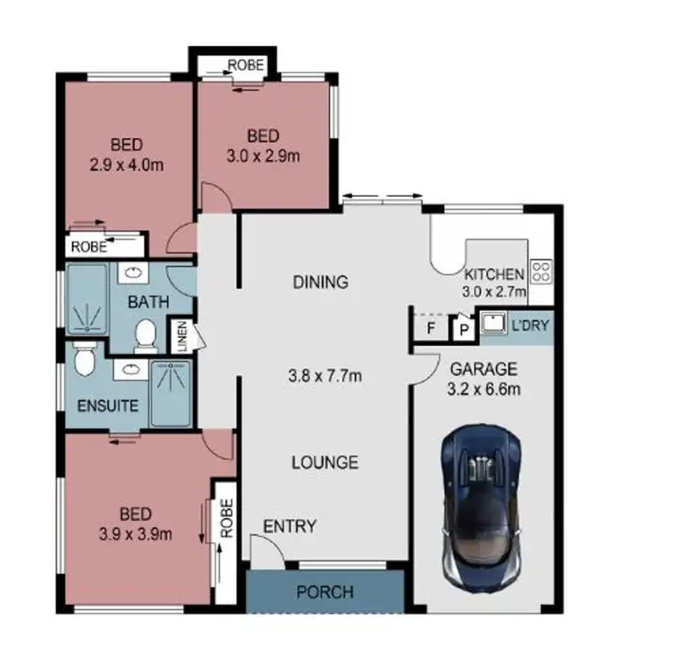 Floorplan of Homely villa listing, 36/2A Alpita street, Kuraby QLD 4112