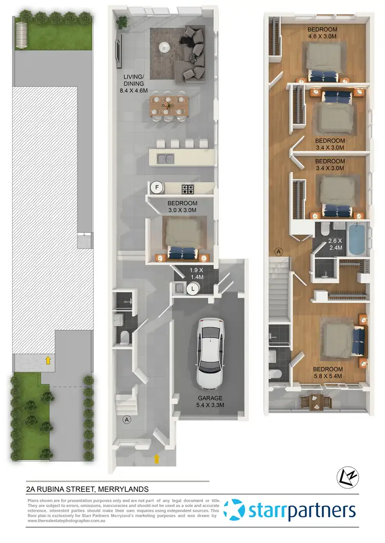 Floorplan of Homely house listing, 2a Rubina Street, Merrylands NSW 2160