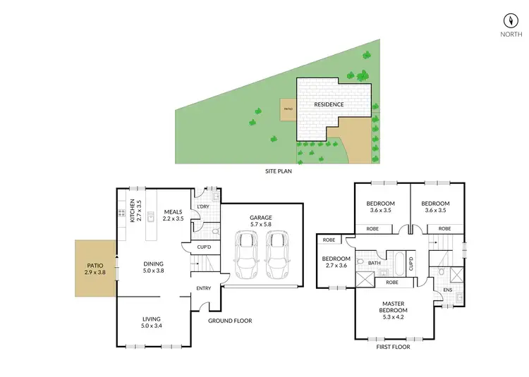 Floorplan of Homely house listing, 7 Dell Close, Hamlyn Terrace NSW 2259