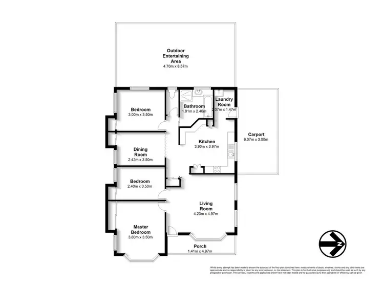 Floorplan of Homely house listing, 5 Nicole Street, Morayfield QLD 4506