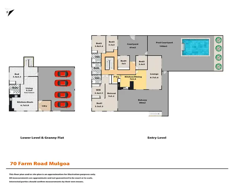 Floorplan of Homely rural property listing, 70-78 Farm Road, Mulgoa NSW 2745