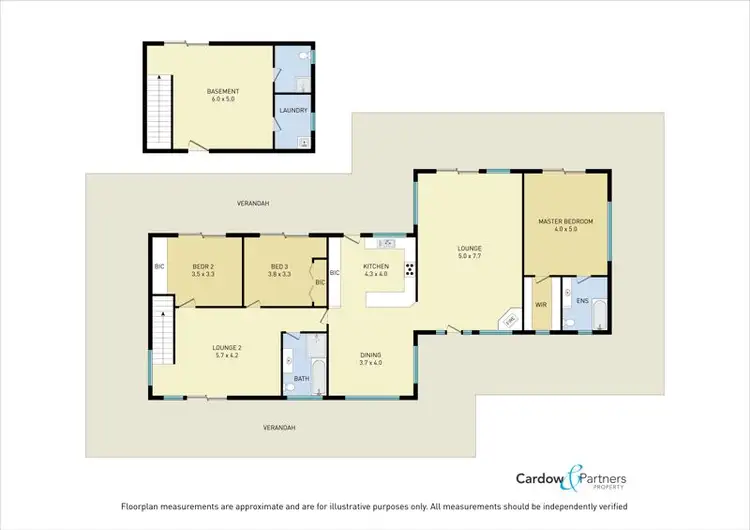 Floorplan of Homely rural property listing, 161 Mount Street, Bellingen NSW 2454