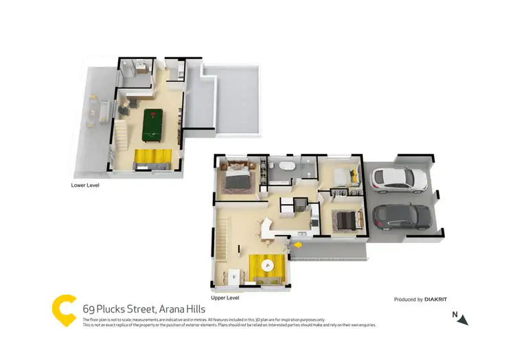 Floorplan of Homely house listing, 69 Plucks Road, Arana Hills QLD 4054