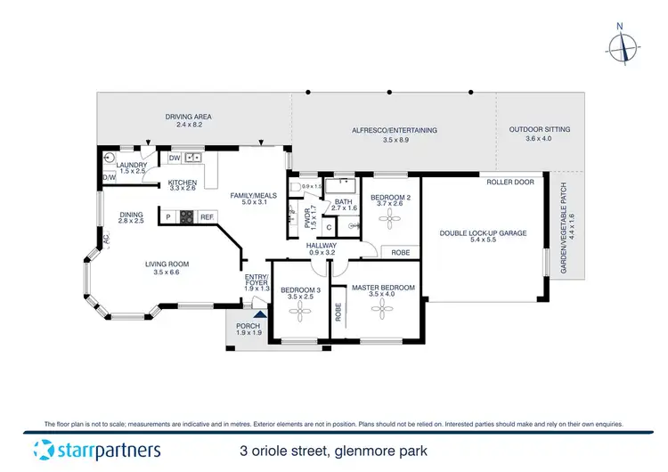 Floorplan of Homely house listing, 3 Oriole Street, Glenmore Park NSW 2745