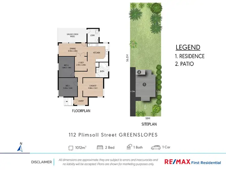 Floorplan of Homely house listing, 112 Plimsoll Street, Greenslopes QLD 4120