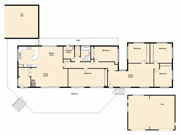 Floorplan of Homely rural property listing, 68 Roden Drive, Narangba QLD 4504