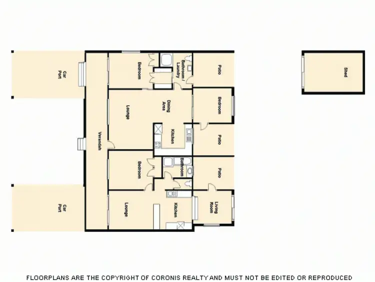 Floorplan of Homely house listing, 19 Chelsea Promenade, Caboolture South QLD 4510
