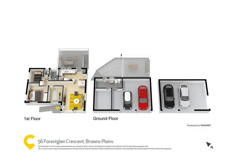 Floorplan of Homely house listing, 56 Forestglen Crescent, Browns Plains QLD 4118