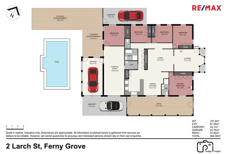 Floorplan of Homely house listing, 2 Larch Street, Ferny Grove QLD 4055