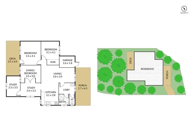 Floorplan of Homely house listing, 2a Ocean View Road, Gorokan NSW 2263