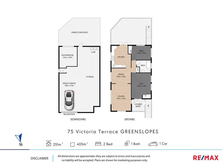 Floorplan of Homely house listing, 75 Victoria Terrace, Greenslopes QLD 4120