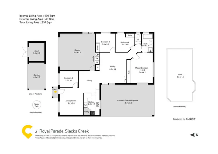 Floorplan of Homely house listing, 21 Royal Parade, Slacks Creek QLD 4127