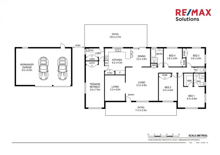 Floorplan of Homely house listing, 2-8 Honeyflower Place, Caboolture QLD 4510