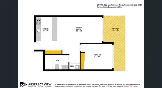 Floorplan of Homely house listing, 20808/300 Old Cleveland Road, Coorparoo QLD 4151