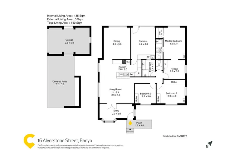 Floorplan of Homely house listing, 16 Alverstone Street, Banyo QLD 4014