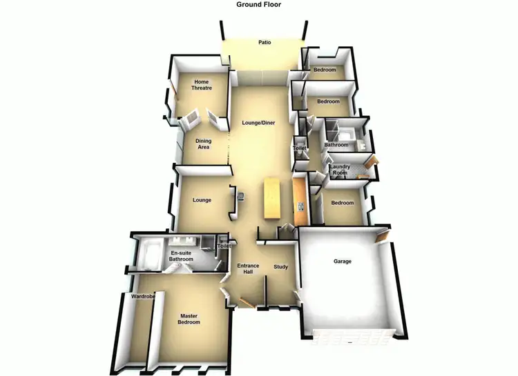 Floorplan of Homely house listing, 5 Unley Place, Forest Lake QLD 4078