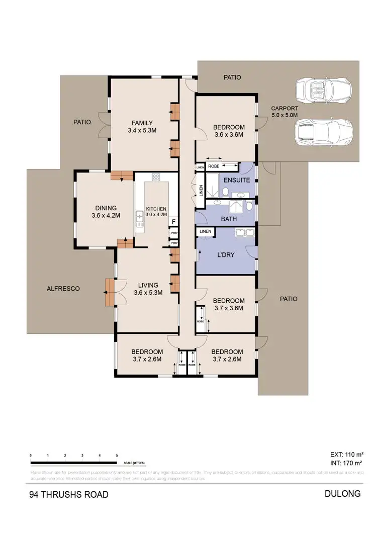 Floorplan of Homely house listing, 94-102 Thrushs Road, Dulong QLD 4560