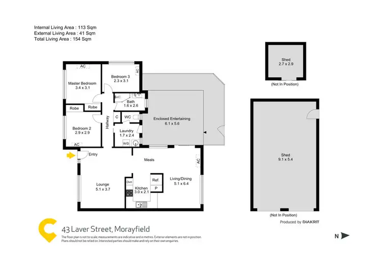 Floorplan of Homely house listing, 43 Laver Street, Morayfield QLD 4506
