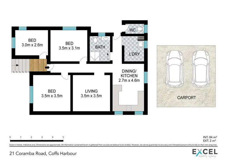 Floorplan of Homely house listing, 21 Coramba Road, Coffs Harbour NSW 2450