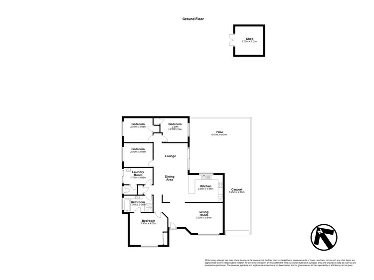 Floorplan of Homely house listing, 85 Kyeema Crescent, Bald Hills QLD 4036