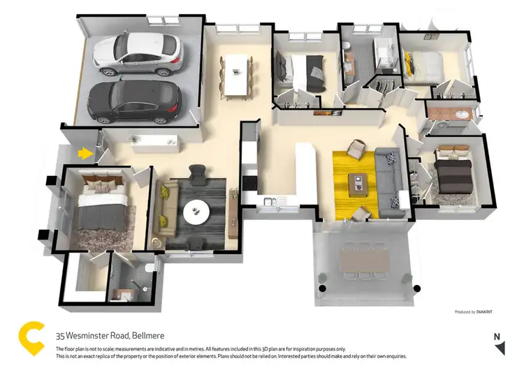 Floorplan of Homely house listing, 35 Westminster Road, Bellmere QLD 4510