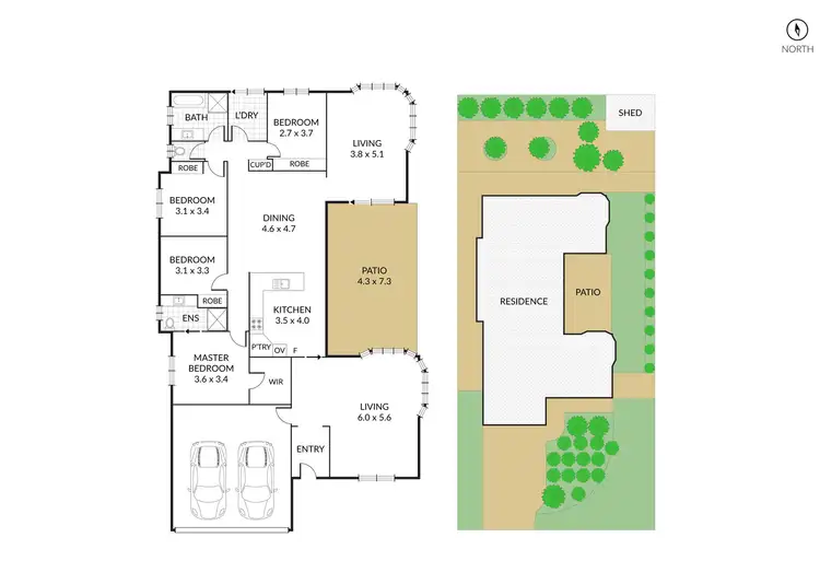 Floorplan of Homely house listing, 10 Bougainvillea Road West, Hamlyn Terrace NSW 2259