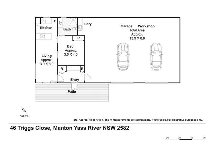 Floorplan of Homely rural property listing, 46 Triggs Close, Yass River NSW 2582