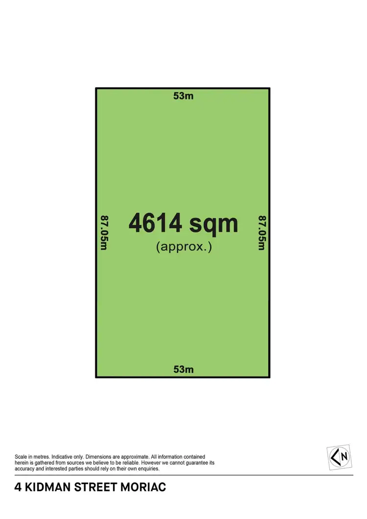 Floorplan of Homely land listing, 4 Kidman Street, Moriac VIC 3240