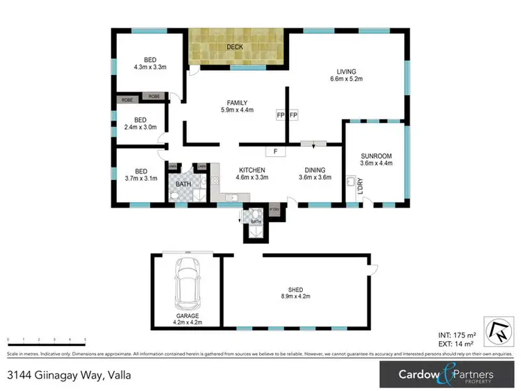 Floorplan of Homely house listing, 3144 Giinagay Way, Valla NSW 2448