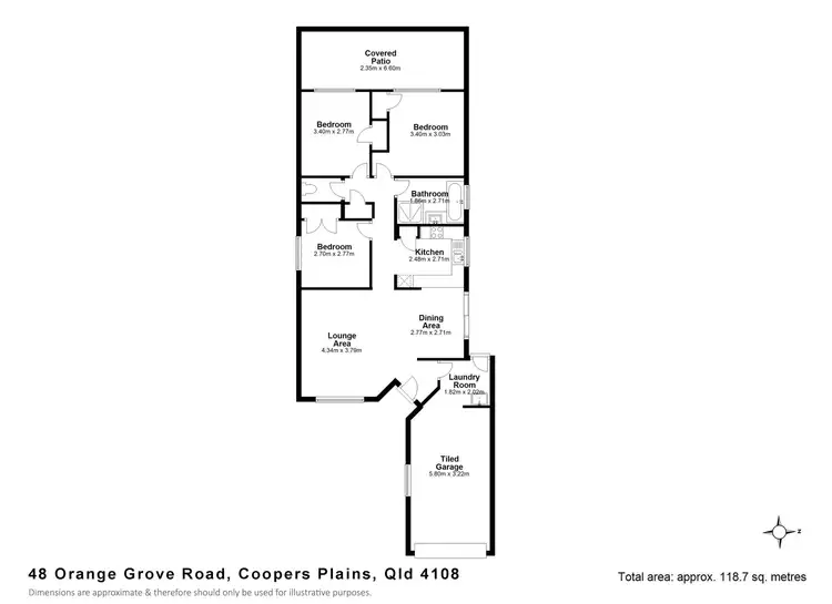 Floorplan of Homely house listing, 48 Orange Grove Road, Coopers Plains QLD 4108