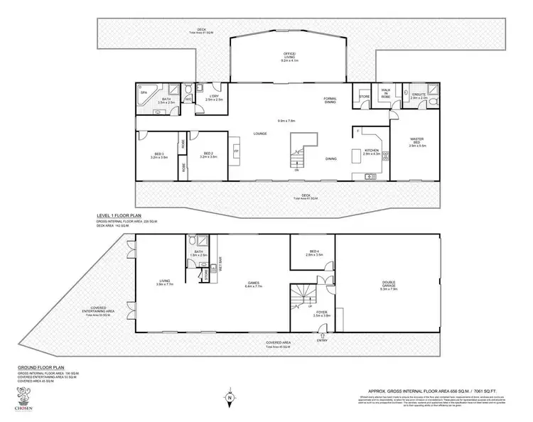 Floorplan of Homely rural property listing, 424 Wattle Tree Road, Holgate NSW 2250