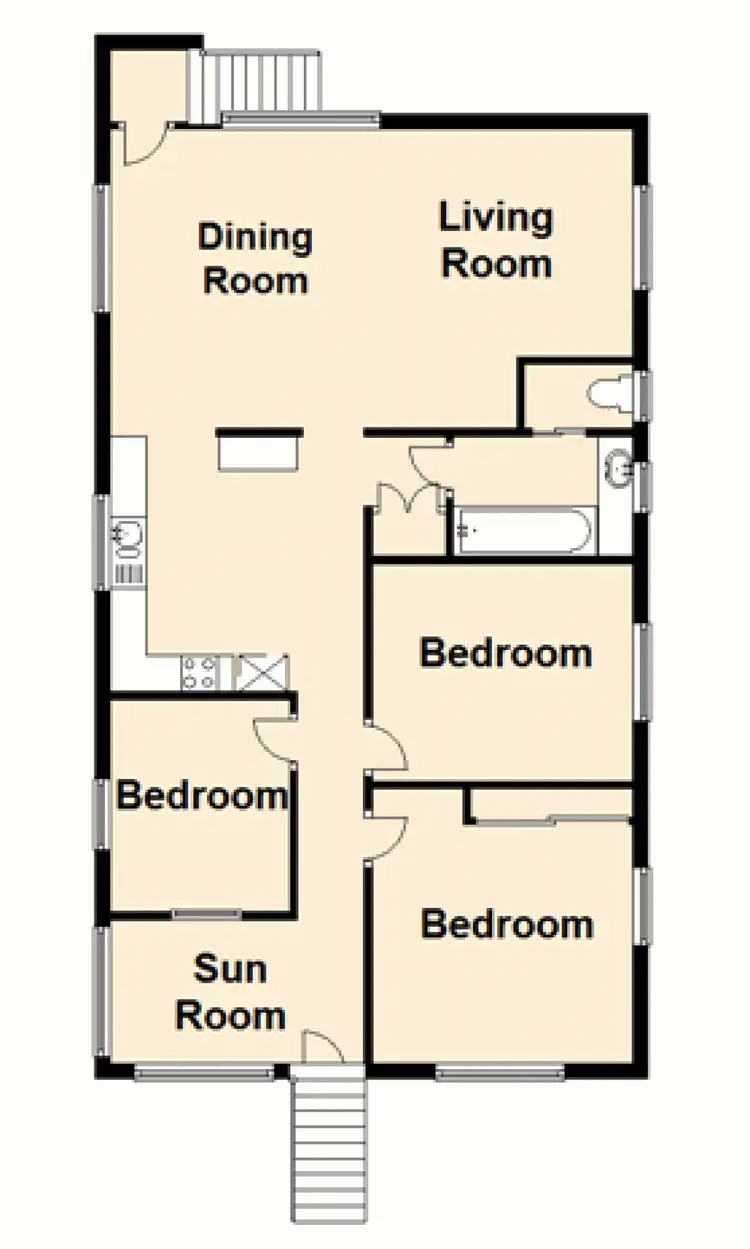 Floorplan of Homely house listing, 16z Rodway Street, Zillmere QLD 4034