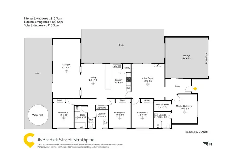 Floorplan of Homely house listing, 16 Brodiek Street, Strathpine QLD 4500