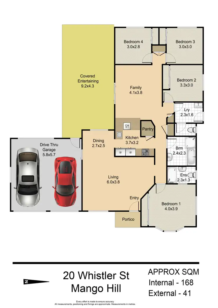 Floorplan of Homely house listing, 20 Whistler Street, Mango Hill QLD 4509