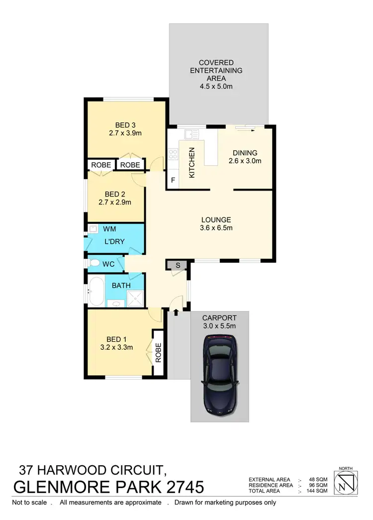 Floorplan of Homely house listing, 37 Harwood Circuit, Glenmore Park NSW 2745