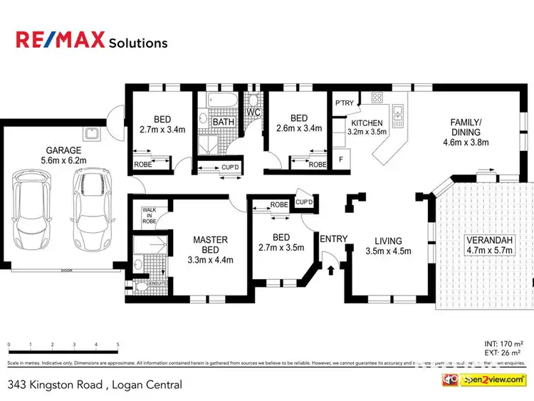 Floorplan of Homely house listing, 343 Kingston Road, Logan Central QLD 4114