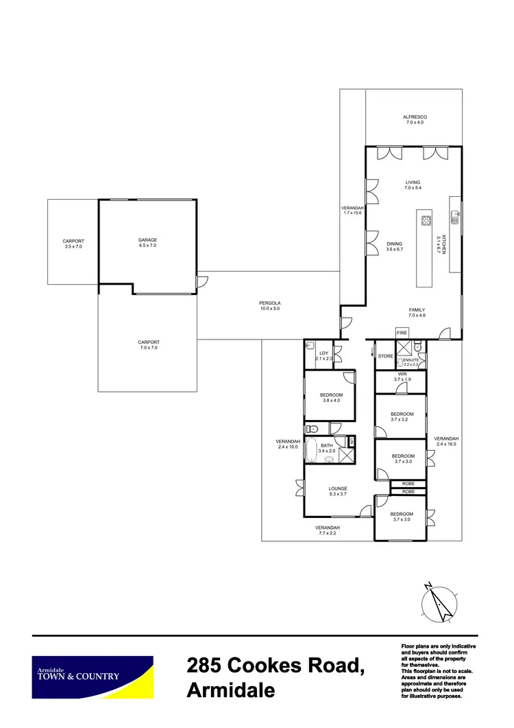 Floorplan of Homely house listing, 285 Cookes Road, Armidale NSW 2350