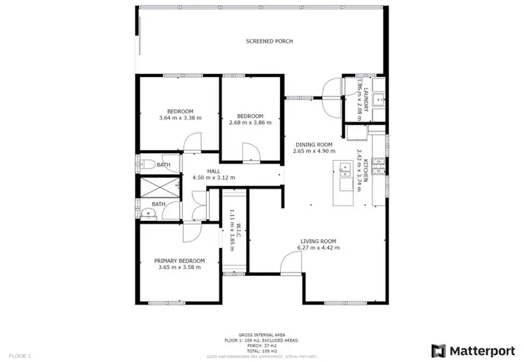 Floorplan of Homely house listing, 7 Scott Close, Toormina NSW 2452