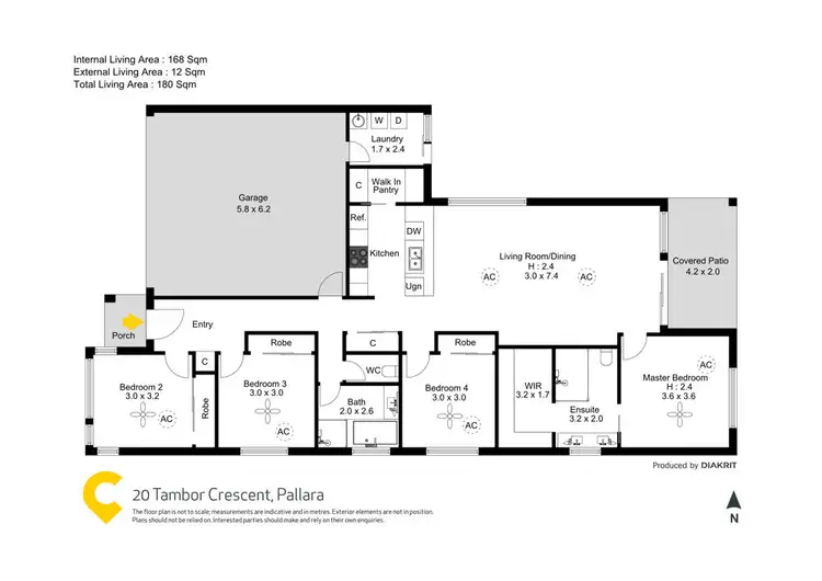 Floorplan of Homely house listing, 20 Tambor Crescent, Pallara QLD 4110