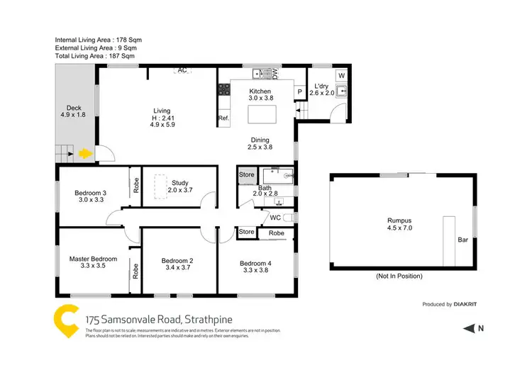 Floorplan of Homely house listing, 175 Samsonvale Road, Strathpine QLD 4500