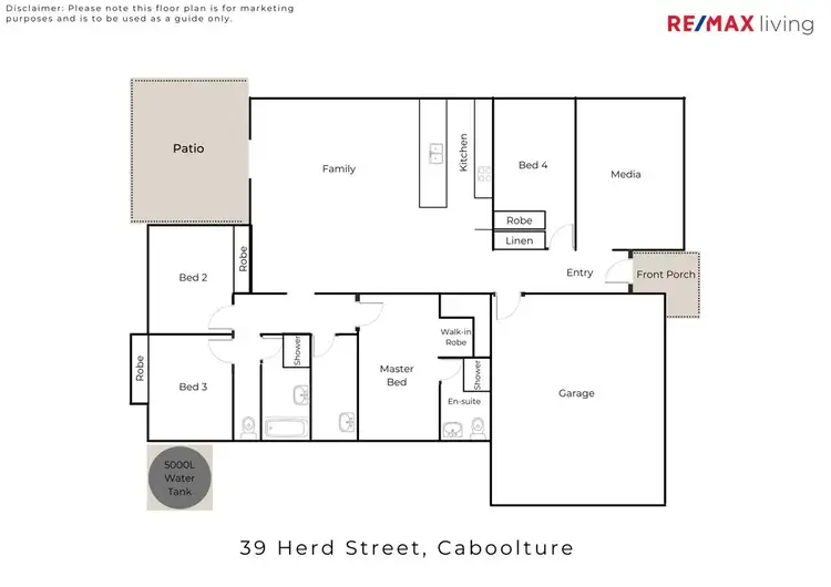 Floorplan of Homely house listing, 39 Herd Street, Caboolture QLD 4510