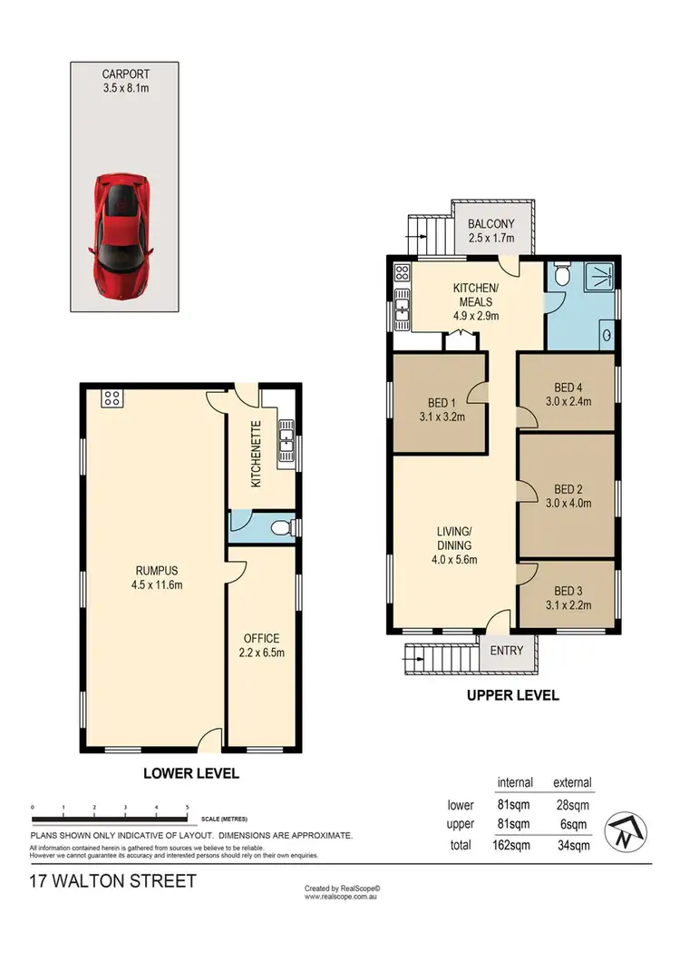 Floorplan of Homely house listing, 17 Walton Street, Dutton Park QLD 4102