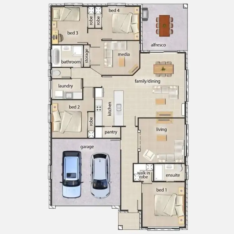 Floorplan of Homely house listing, 14 Broadwater Street, Sandy Beach NSW 2456