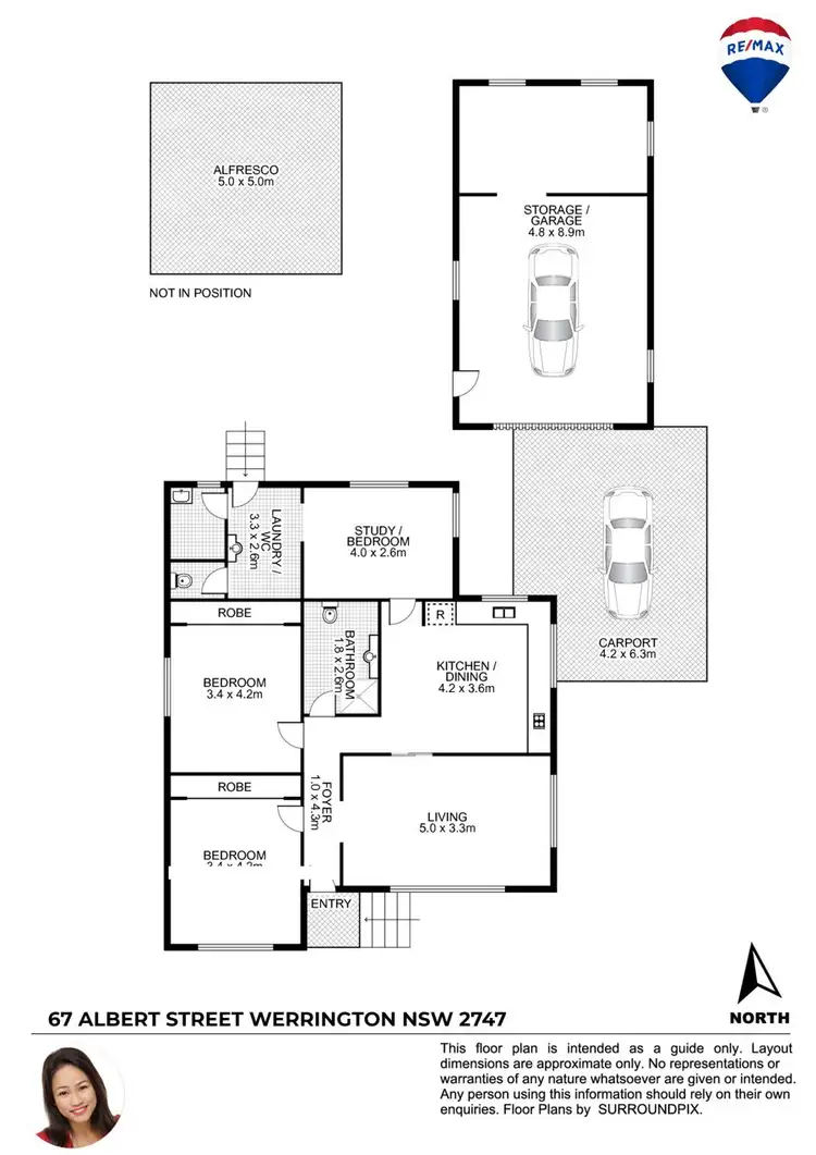 Floorplan of Homely house listing, 67 ALBERT STREET, Werrington NSW 2747