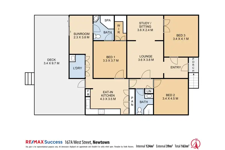 Floorplan of Homely house listing, 167A West Street, Newtown QLD 4350
