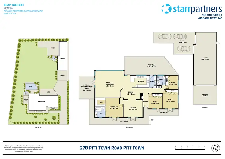Floorplan of Homely house listing, 278 Pitt Town Road, Pitt Town NSW 2756