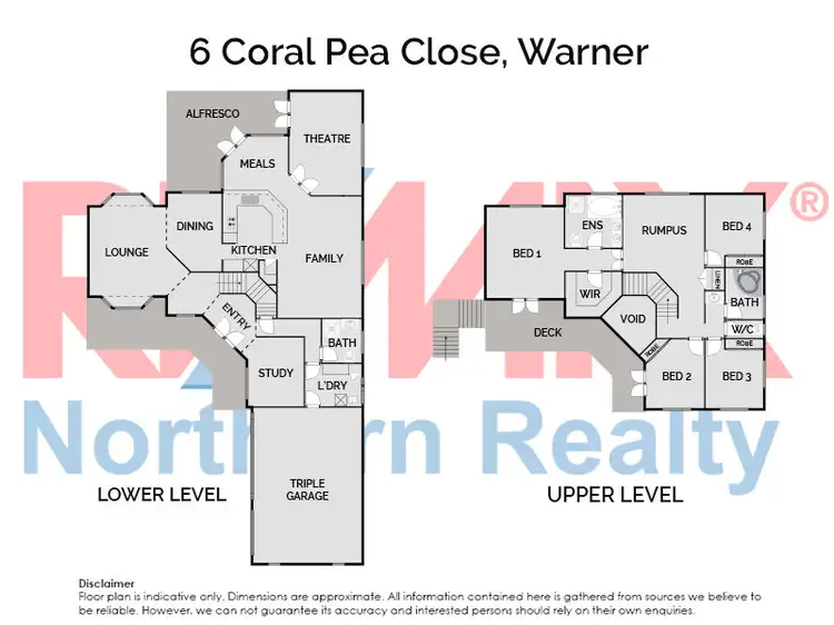 Floorplan of Homely rural property listing, 6 Coral Pea Close, Warner QLD 4500