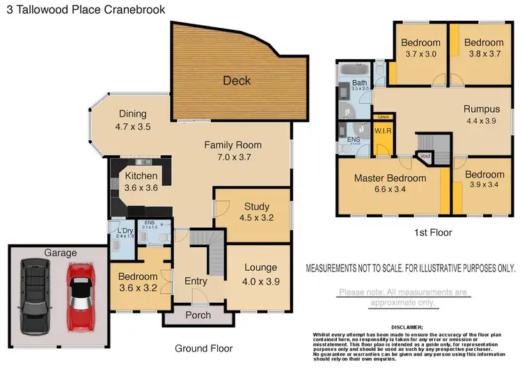 Floorplan of Homely house listing, 3 Tallowood Place, Cranebrook NSW 2749