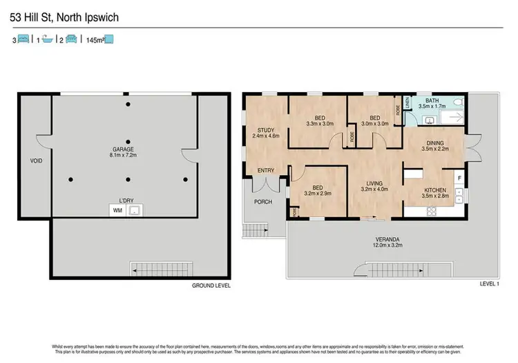 Floorplan of Homely house listing, 53 Hill Street, North Ipswich QLD 4305